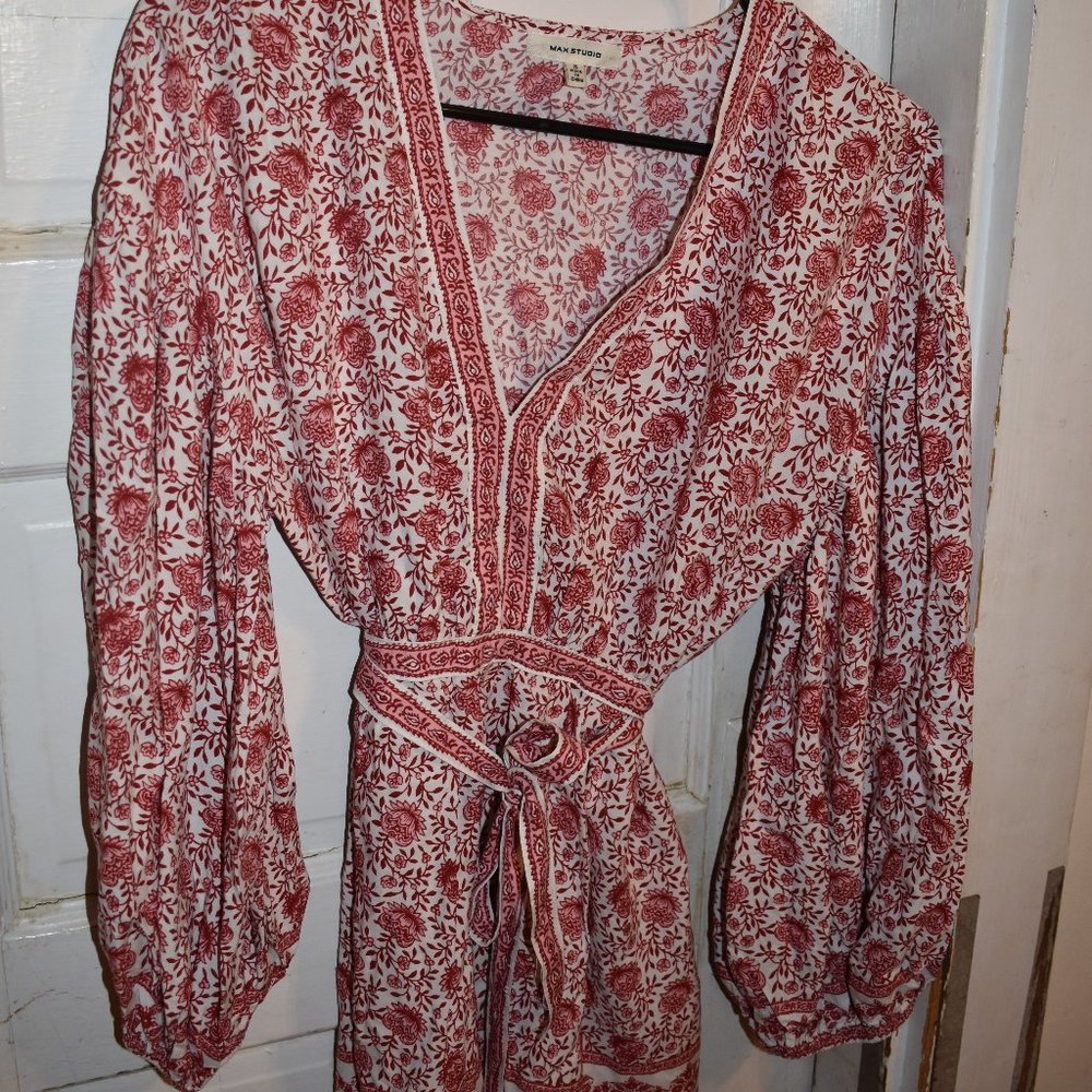 Rosy Renaissance style top